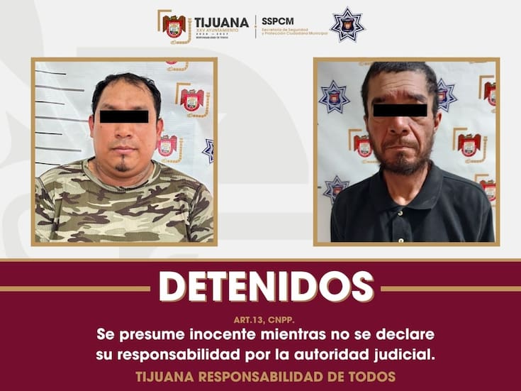 Detienen a dos sujetos con órdenes de aprehensión activas