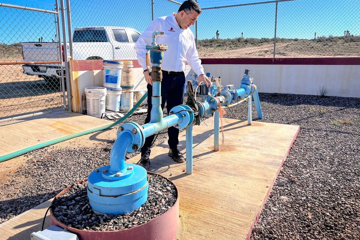 Ejecutan acciones que incrementan abasto de agua en San Quintín