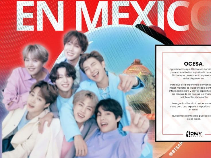 ARMY México exige transparencia a Ocesa por conciertos de BTS en 2026: piden precios y mapa del Estadio GNP antes de la preventa de boletos
