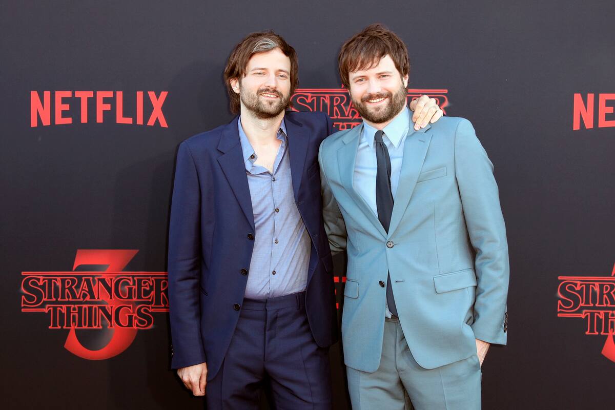 Imagen de archivo de los hermanos Matt y Ross Duffer. Foto: Archivo GH