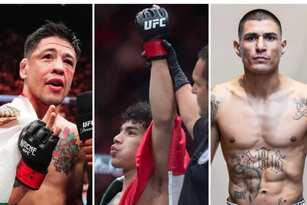Tres peleadores de Baja California en la misma división de UFC