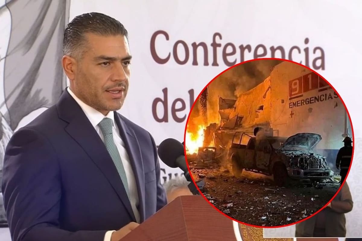 Ataque en Ojocaliente: vehículo llevaba 200 kilos de explosivos; Harfuch informa 11 heridos y dos detenidos