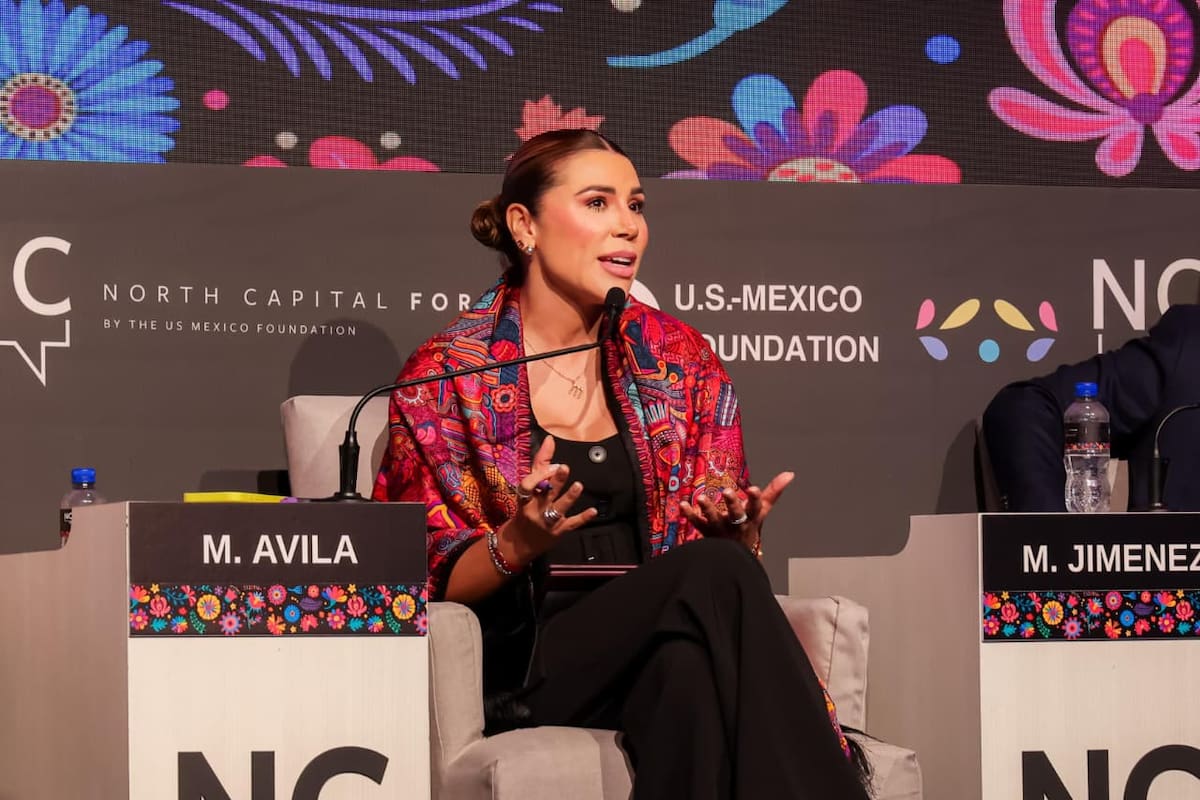 Comparte gobernadora visión de BC como mega región estratégica en el North Capital Forum