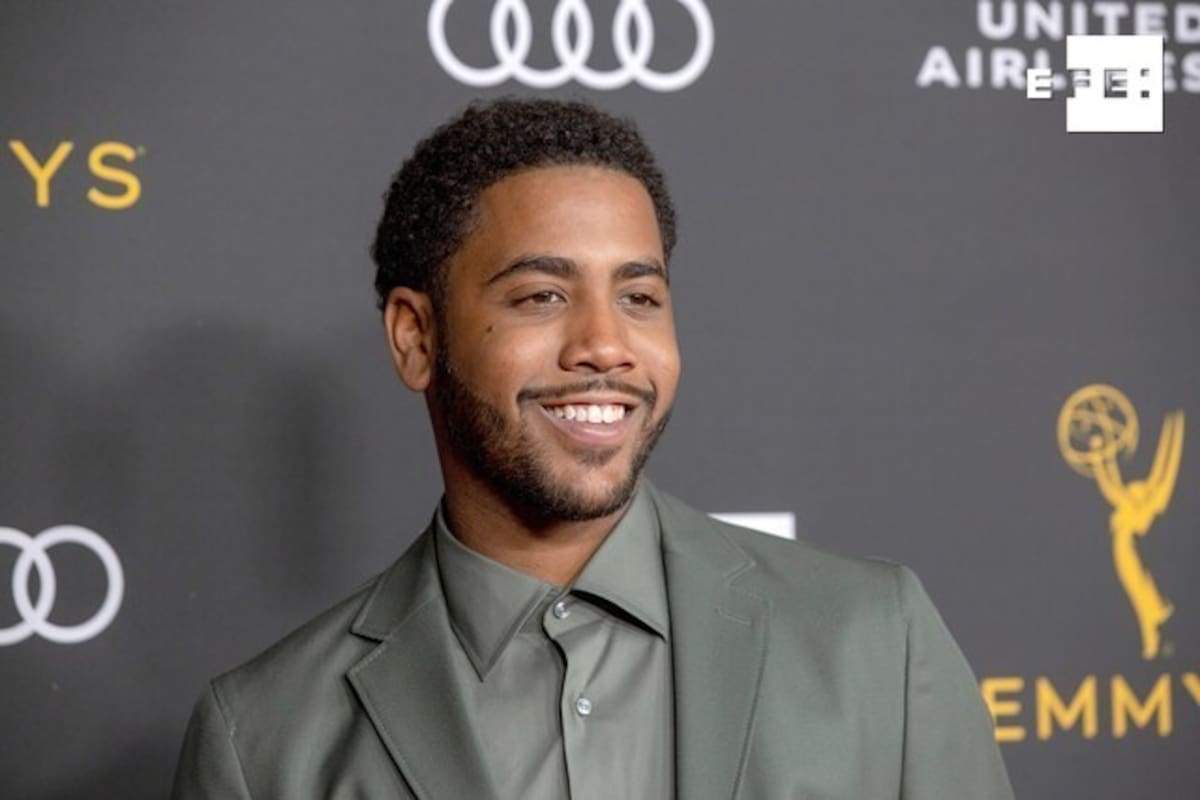 El actor latino Jharrel Jerome se lleva un Emmy por "When They See Us"
