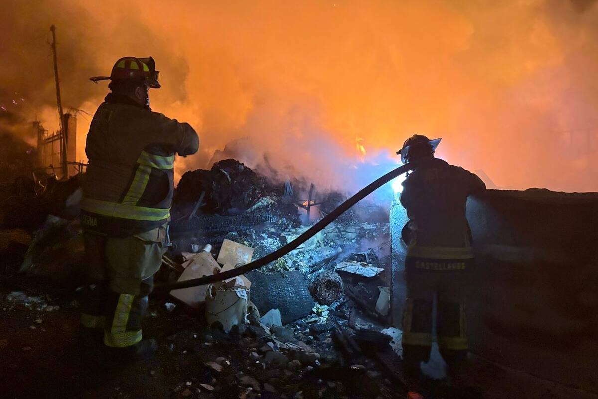Fuerte incendio consume varias viviendas en la colonia Rancho Las Flores; familias solicitan apoyo