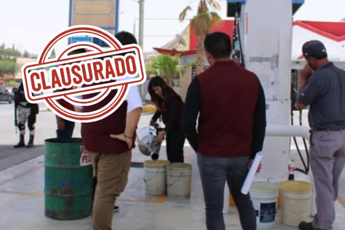 Detectan venta de litros incompletos y clausuran gasolineras en Chihuahua; dos se negaron a ser verificadas