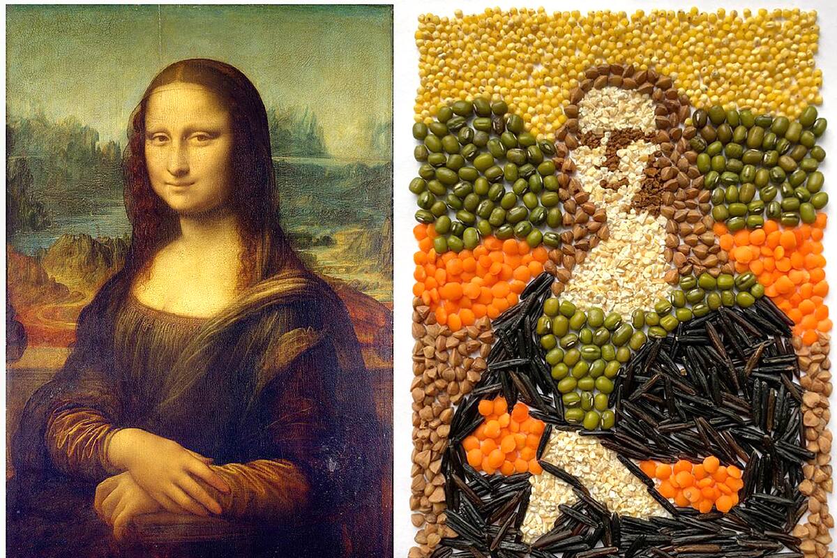 Decoran rusos su cuarentena reproduciendo obras de arte