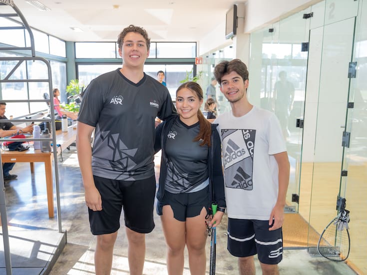 Raquetazos con éxito