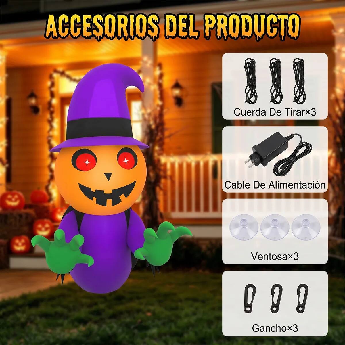 Inflable decorativo para Halloween | Mercado Libre