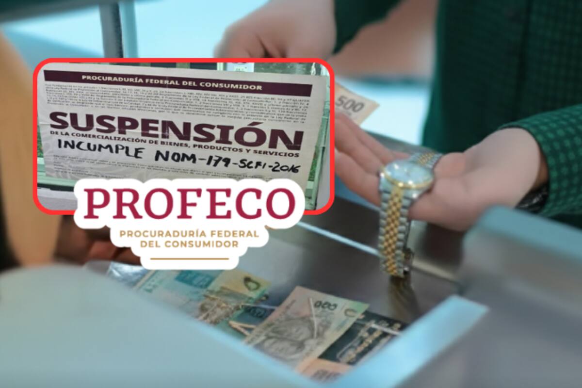Profeco suspende cinco casas de empeño en operativo nacional de verificación