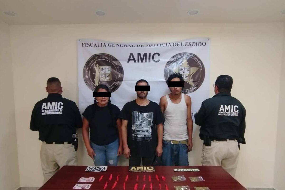 Tres detenidos en SLRC por narcomenudeo