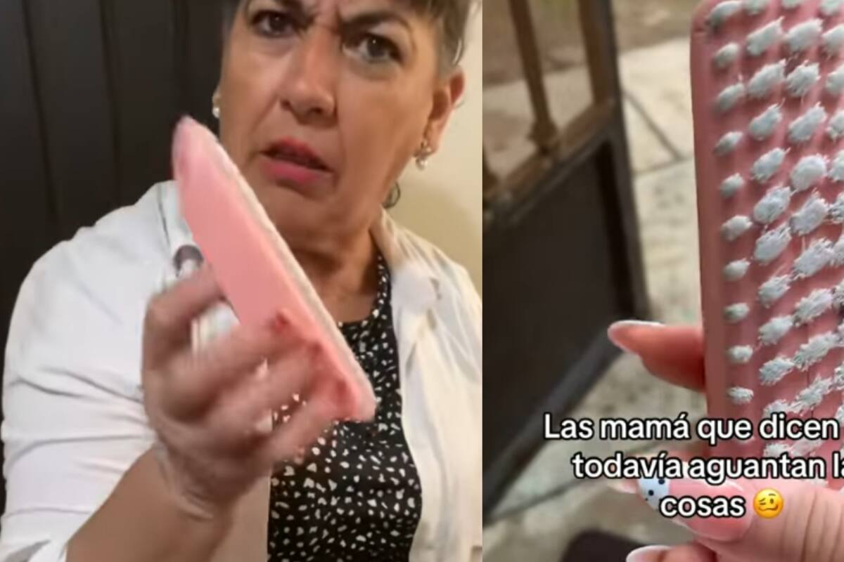 “¿Cómo que no me sirve? ¡Sí me sirve!”: Joven muestra cómo su madre prefiere su viejo e inservible cepillo —con más de 10 años— antes de comprar uno nuevo