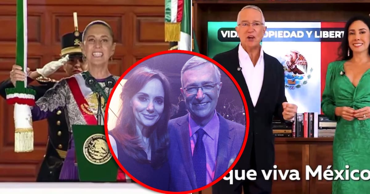 A Lilly Téllez le “gustó más” el 'contragrito' de Ricardo Salinas que el de Sheinbaum en el Zócalo