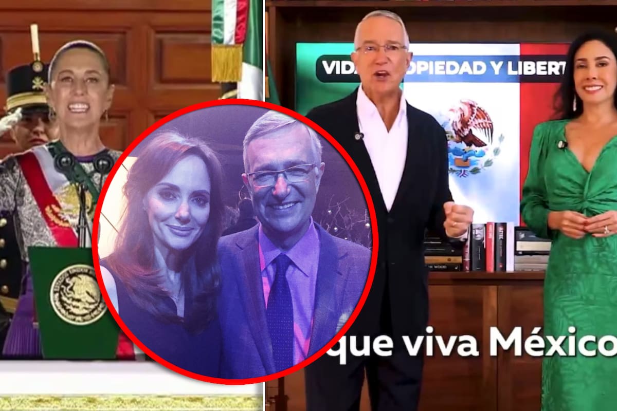 A Lilly Téllez le “gustó más” el ‘contragrito’ de Ricardo Salinas que el de Sheinbaum en el Zócalo