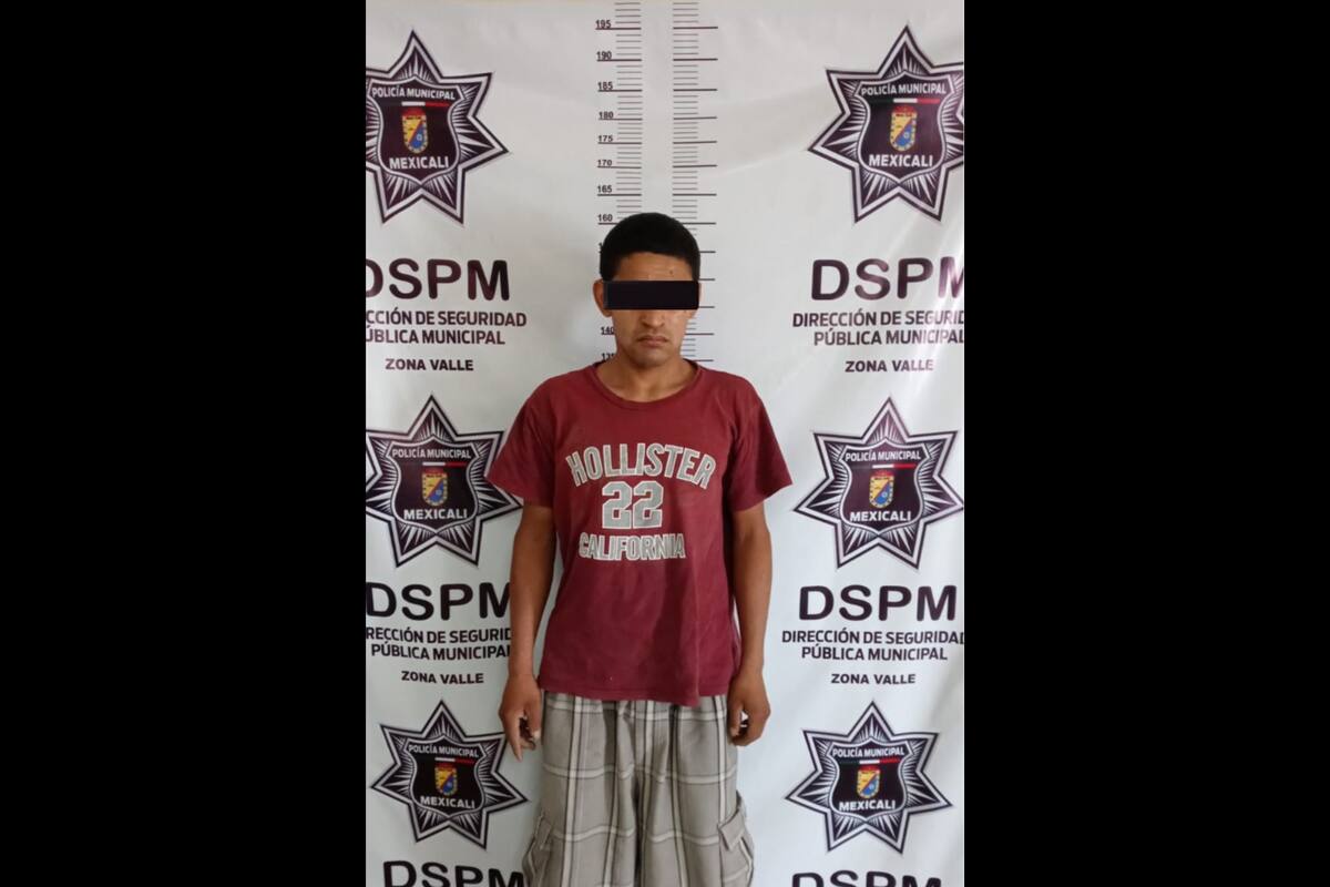 Detienen a hombre con cheques falsos en el Valle de Mexicali