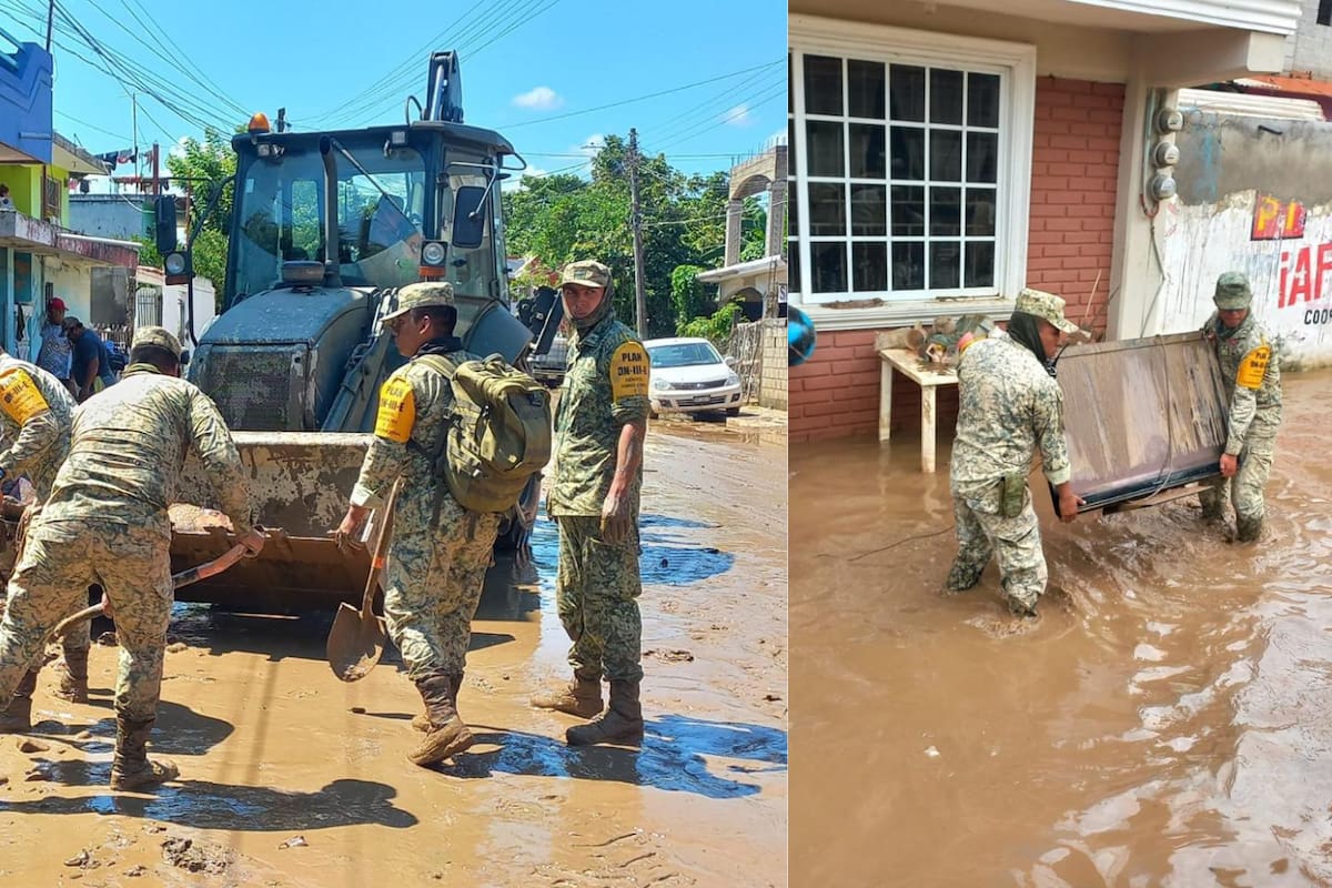 En Veracruz, 8 personas siguen desaparecidas tras las lluvias e inundaciones