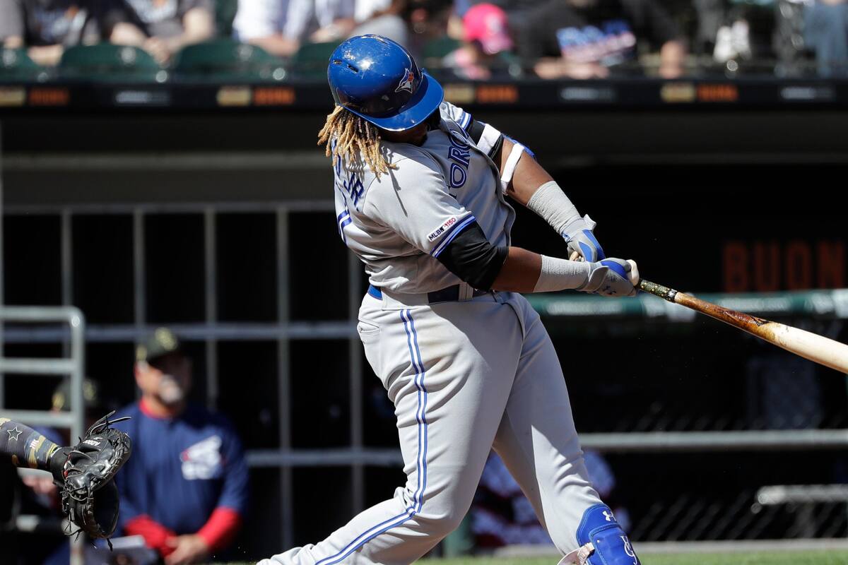 IMAGEN: El increíble cambio físico de Vladimir Guerrero Jr. al bajar de peso