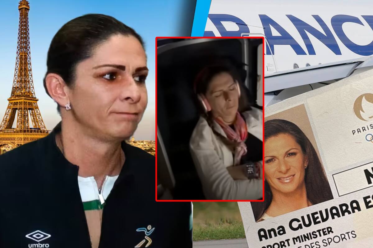 Ana Guevara vuela en asiento de primera desde París, ¿Cuánto cuesta y qué dicen en Conade?