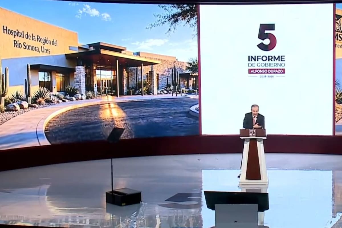 Durazo destaca inversión histórica en salud: Sonora pasó de menos de 100 a más de mil 200 camas hospitalarias durante su administración con la construcción de 10 hospitales