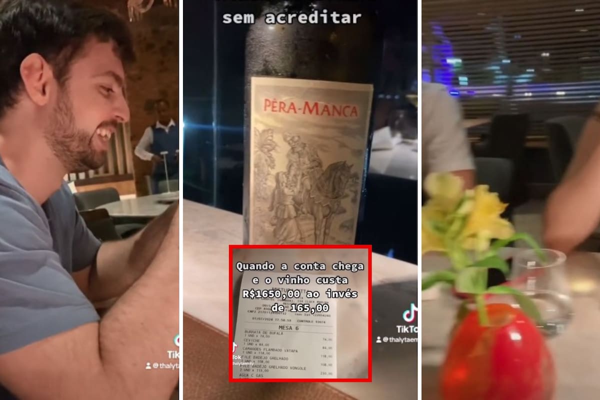 Video viral: Jóvenes reciben cuenta de más de 14 mil pesos tras confundirse con precio de vino
