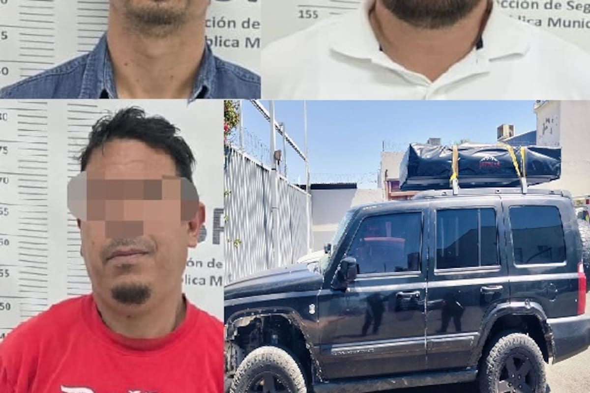 Detienen a tres hombres tras privar de la libertad a un hombre