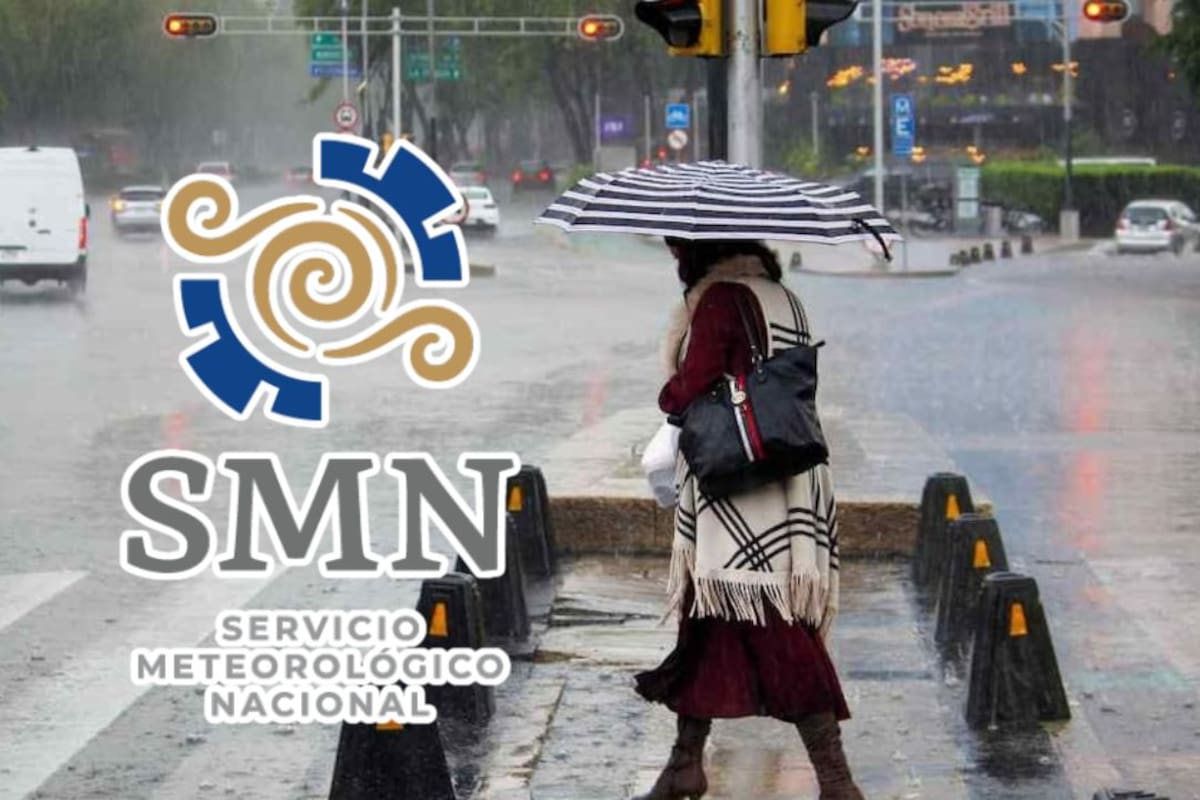 SMN alerta por lluvias intensas, inundaciones y calor extremo de hasta 45 °C en gran parte de México este 7 de julio