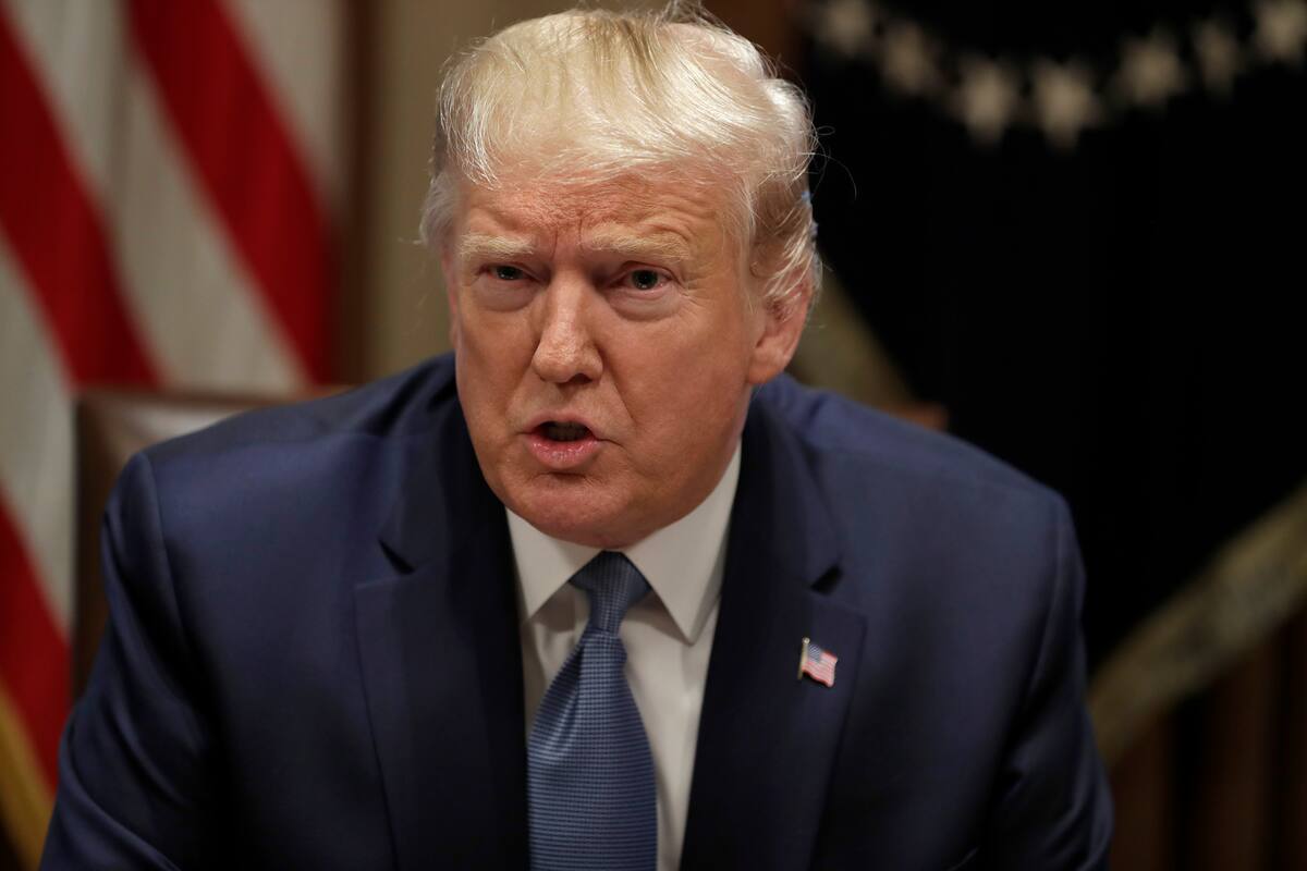 Donald Trump fotografiado durante una presentación en la Casa Blanca el 16 de diciembre en Washington. Su reelección tiene un nuevo frente enemigo surgido desde la derecha: Un grupo de conservadores lanzó una iniciativa para impedir a cualquier costo que sea reelegido. Lo describe como "un cáncer" para el país. | Crédito: AP