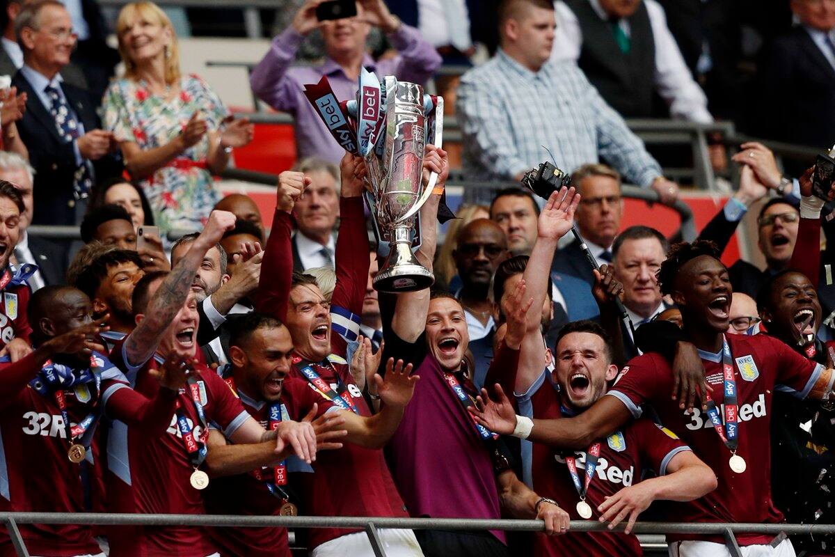Aston Villa asciende a la Premier League luego de tres años de ausencia