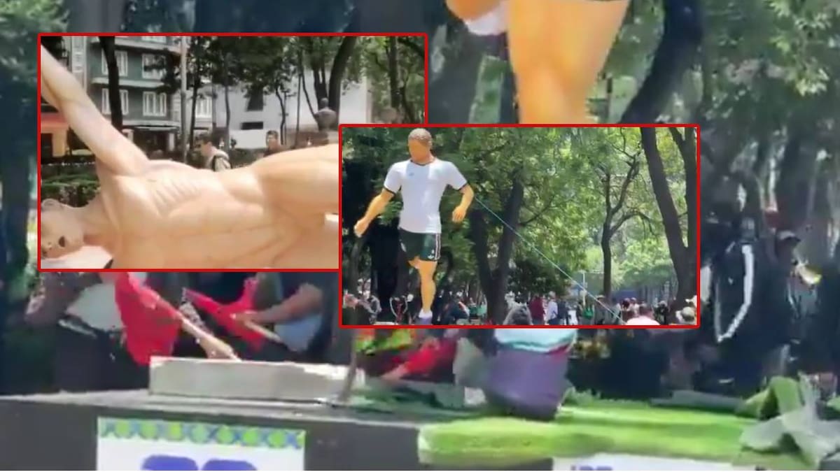 El hecho ocurrió en medio de bloqueos, marchas y afectaciones viales en distintos puntos de la Ciudad de México, mientras la CNTE mantiene su presión pública para exigir cambios laborales, salariales y de pensiones. Fotos: Capture.