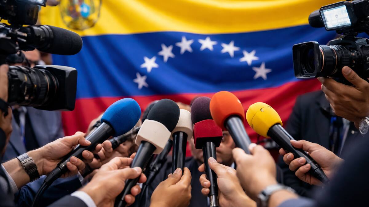 Reportan en Venezuela que fueron detenidos al menos 8 periodistas y trabajadores de la prensa durante juramentación de Delcy Rodríguez como presidenta interina