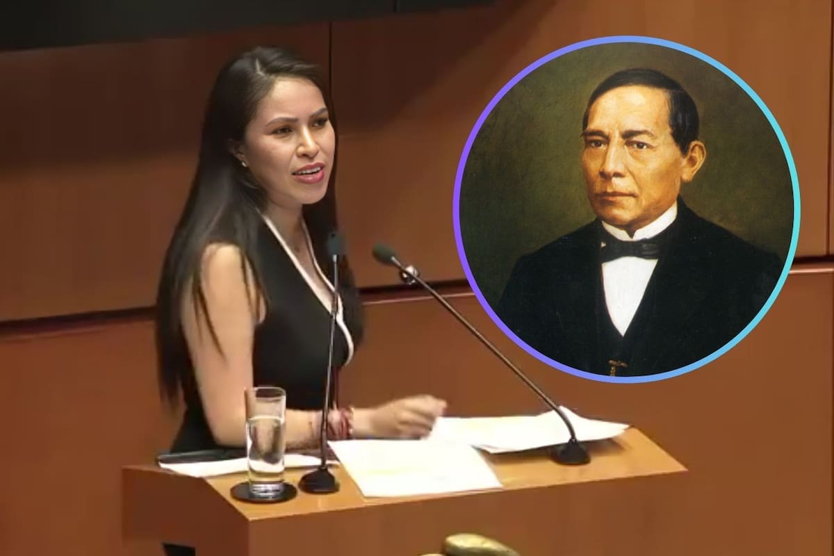 El error de la senadora Simey Olvera al citar la frase más emblemática de Benito Juárez en pleno debate sobre la soberanía nacional en el Senado: “Nosotros sí nos la sabemos” (VIDEO)