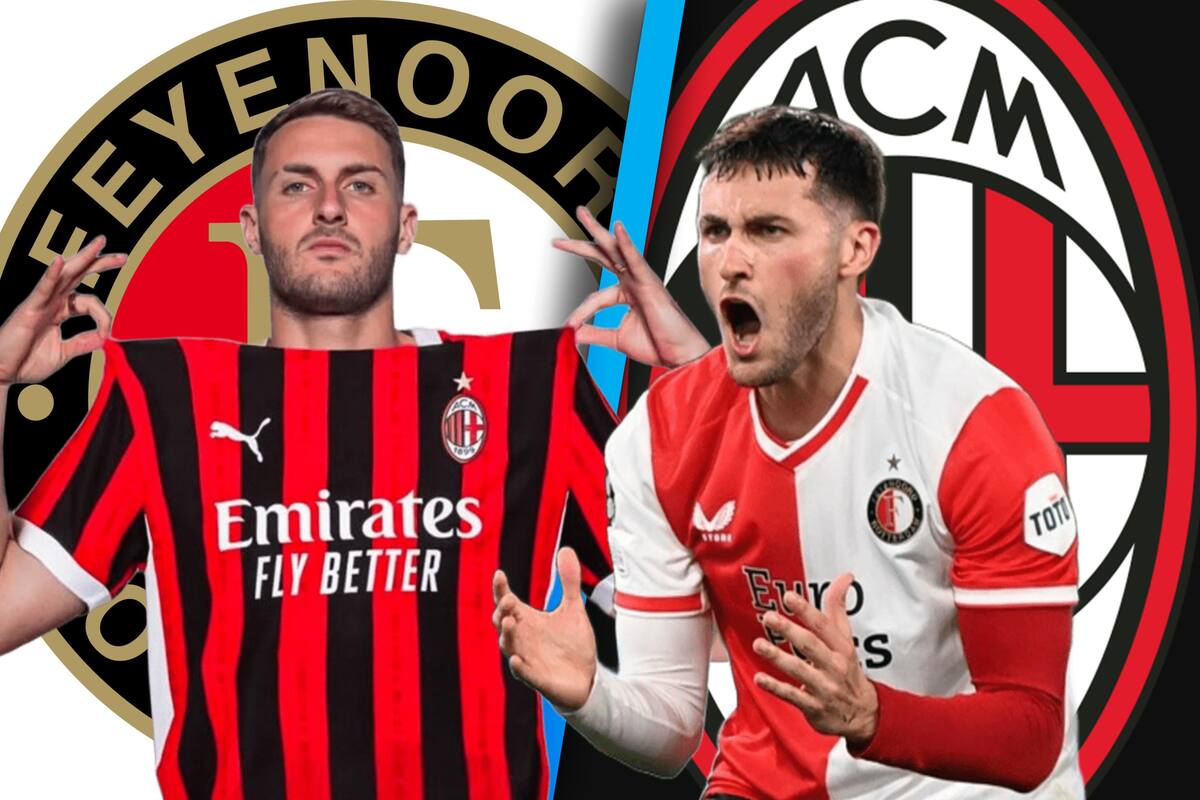 El primer reto de Santiago Giménez con el Milan sería eliminar al Feyenoord de la Champions