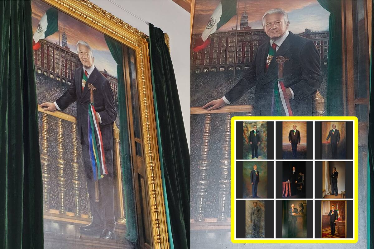 Retrato de AMLO y el mensaje que manda a la población de México: Tienes que verlo