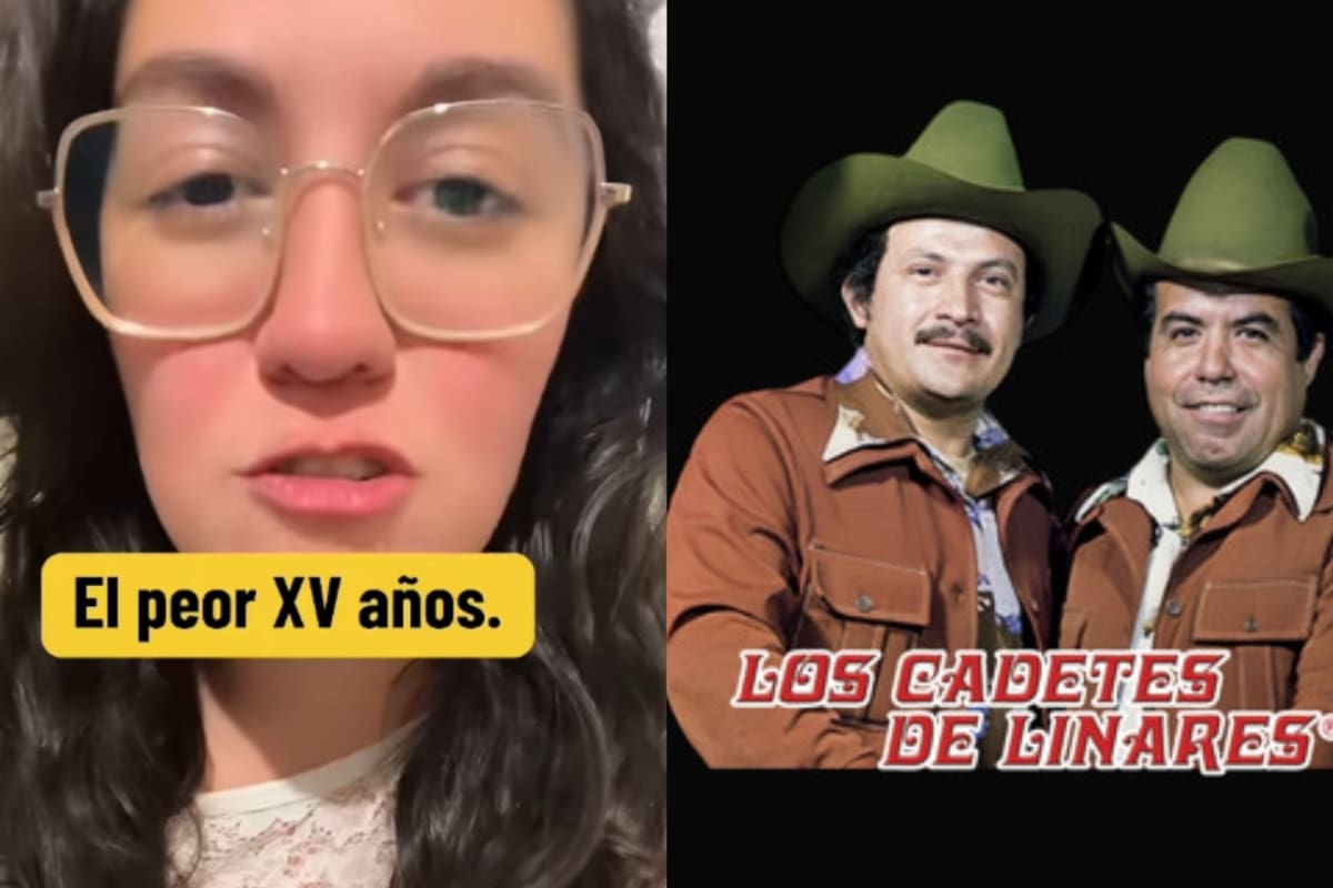 Joven revela cómo su comida de XV años quedó opacada por un concierto de Los Cadetes de Linares