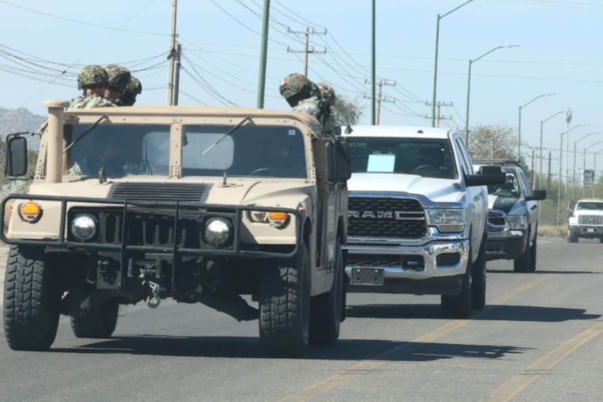 Ataque armado en el kilómetro 60 de la Hermosillo-Mazatán deja un muerto y provoca despliegue de AMIC y Ejército