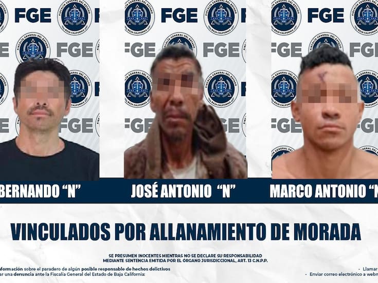 A proceso tres sujetos por ingresar ilegalmente a viviendas y comercios