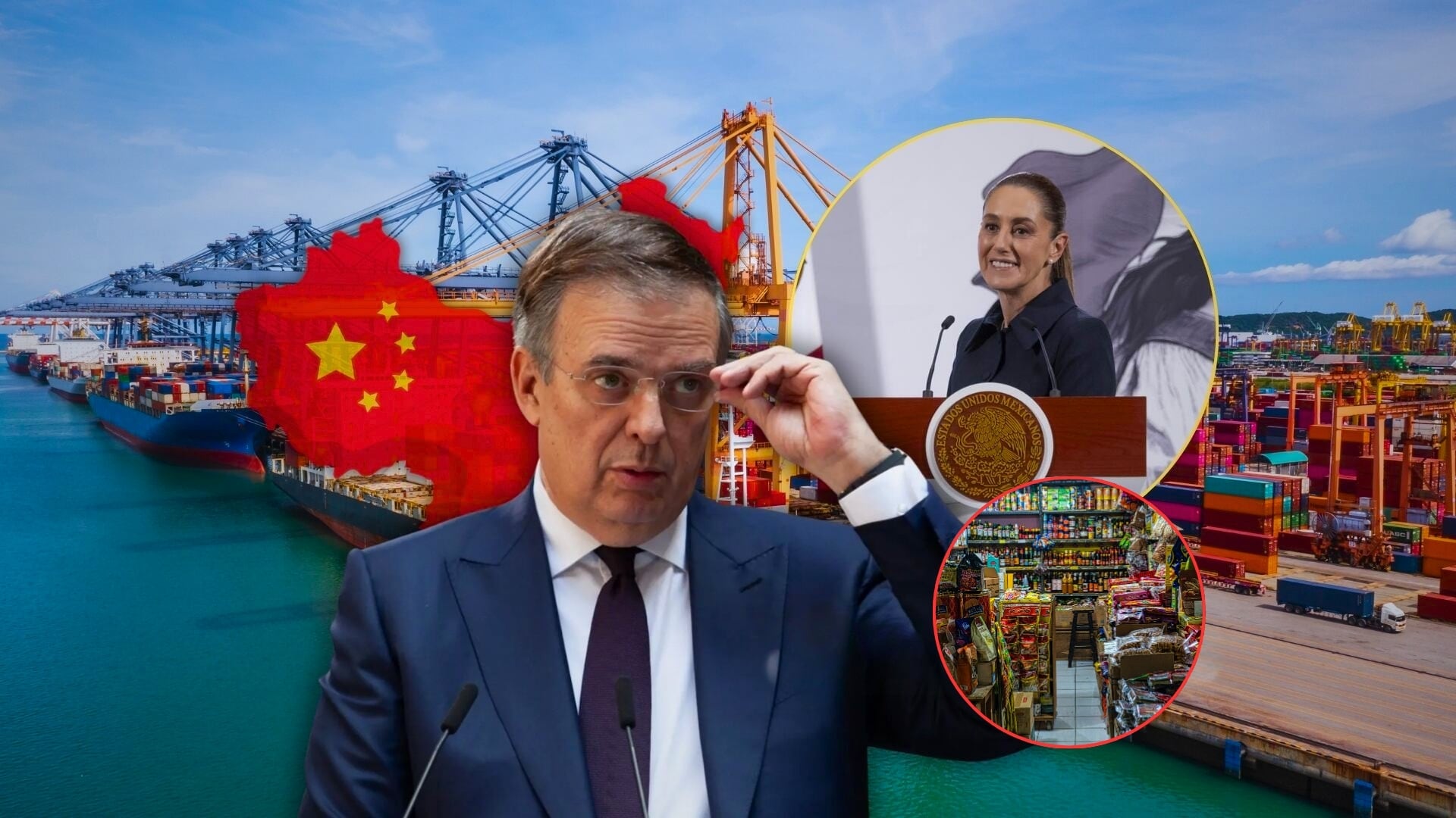 México refuerza aranceles a importaciones de Asia ante falta de “piso parejo” en el comercio. Foto: Especial