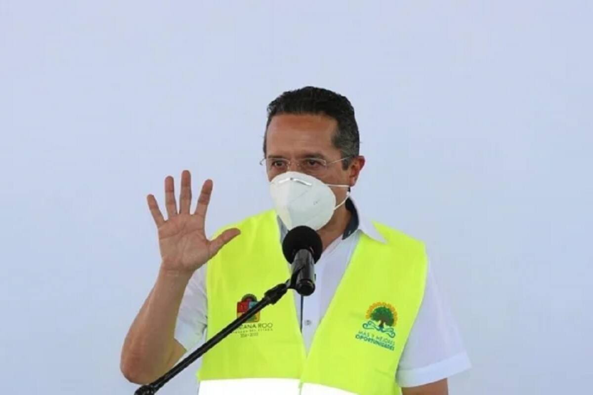 Gobernador de Quintana Roo da positivo a Covid-19