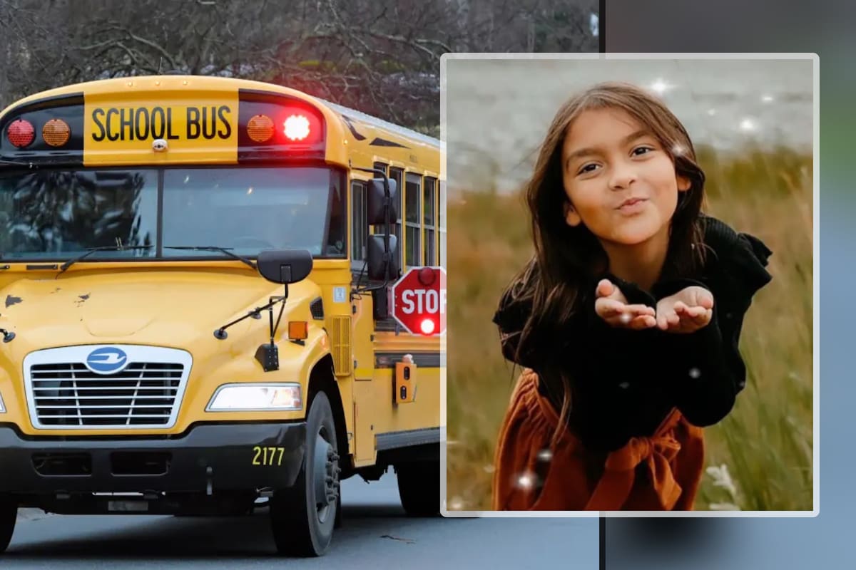 Niña de 8 años muere atropellada por un auto mientras cruzaba la calle para subir al autobús escolar; madre perdona a la conductora