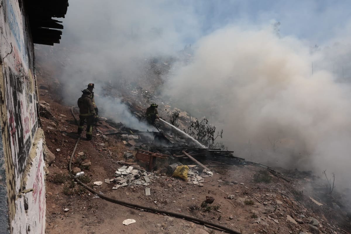 Registran incendio en picadero de la colonia Buena Vista