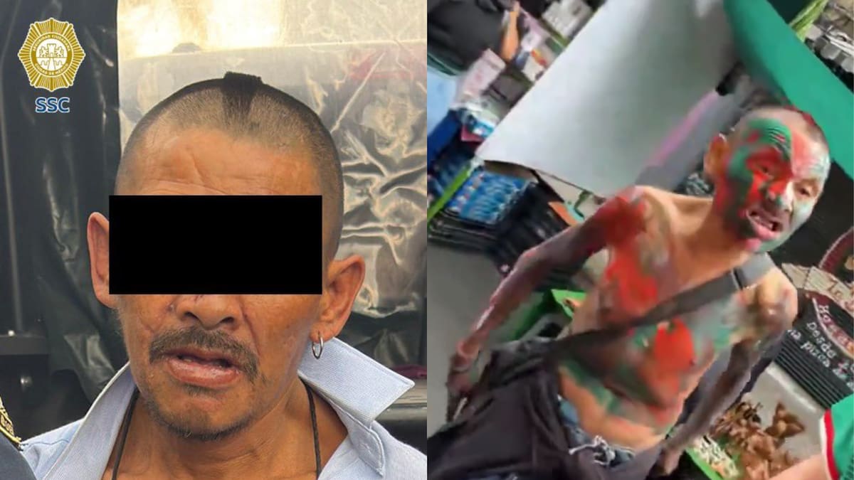 Detienen en CDMX a hombre que amenazó a turista con un cuchillo; es señalado por asaltar a una mujer