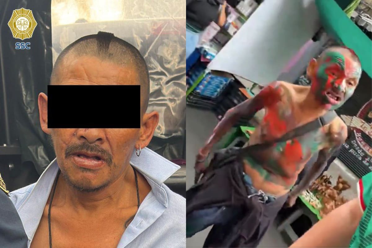 Detienen en CDMX a hombre que amenazó a turista con un cuchillo; es señalado por asaltar a una mujer
