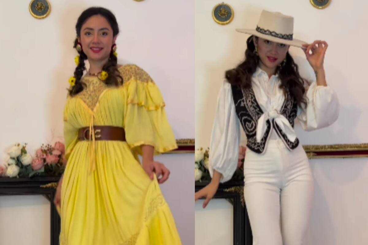 Joven recrea el trend de ropa de TikTok, pero en versión mexicana; ve cómo quedó