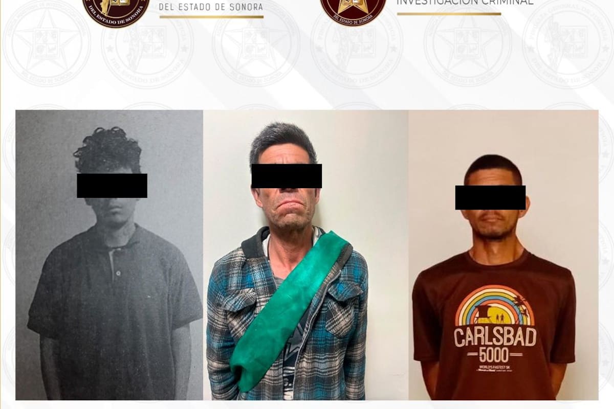 Procesan a tres hombres por portar armas blancas en SLRCy Caborca