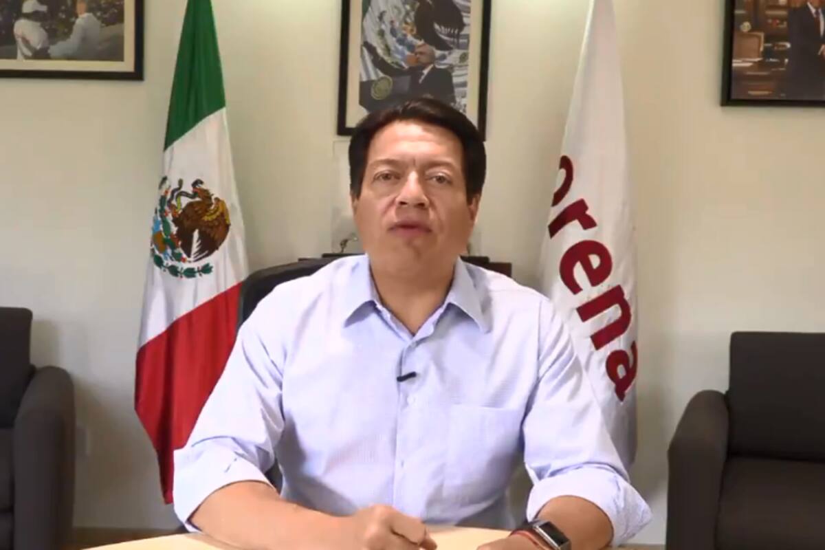 Mario Delgado acepta a Ramírez Cuéllar como presidente interino de Morena