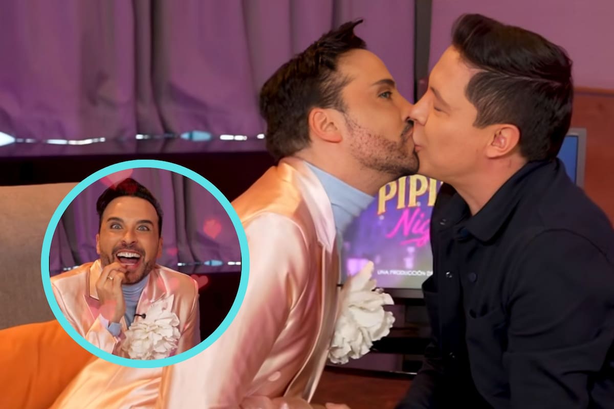 Apio Quijano besa inesperadamente a Armando Hernández y admite que “le gustó”