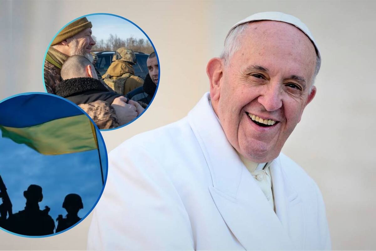 Papa Francisco agradece la liberación de dos curas católicos en Ucrania