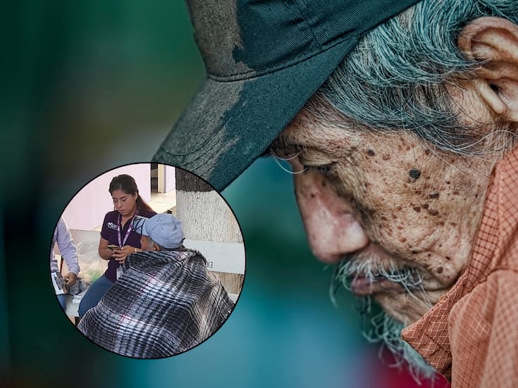 Abandonaron a un abuelito de 77 años en silla de ruedas cerca del DIF de Tamaulipas; su hijo prometió regresar, no volvió y el adulto mayor pasó la noche en la banqueta