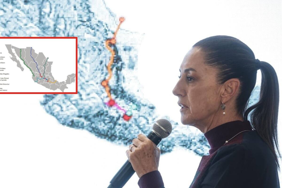 Sheinbaum analiza concesiones para trenes similares al Tren Maya como el ya anunciado AIFA-Pachuca
