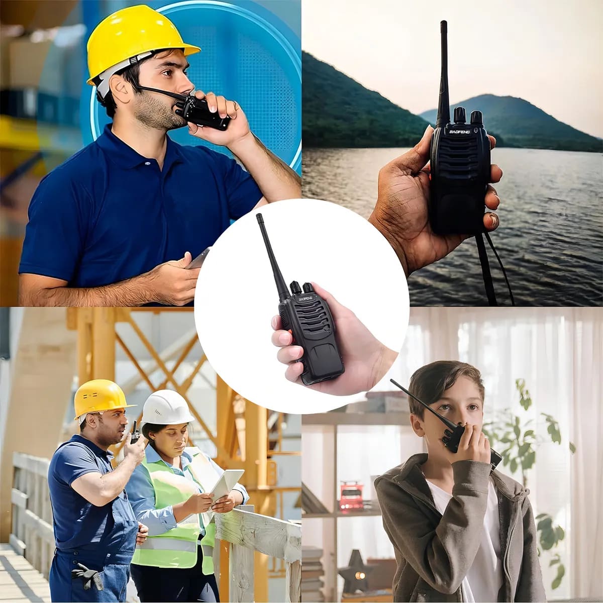 6 walkie talkies COBLING (modelo Baofeng BF-888s) | Mercado Libre